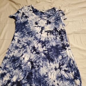 XL Lock and Love Tie Dye Tunic